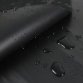 Canvas Waterproof Fabric Awning Reinforced UV Resistant Multi-purpose Heavy Duty Black