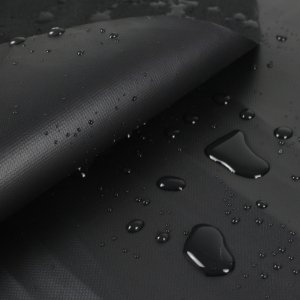 Canvas Waterproof Fabric Awning Reinforced UV Resistant Multi-purpose Heavy Duty Black