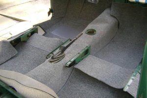 Gray-White Cut-pile Underfelt 120inch Length Cabin&Trunk Liner Carpets Dustproof/Upholstery/Re-cover