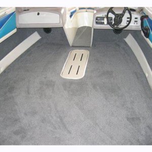 144 inch x 78inch Bass Boat Carpet Marine Auto Underlay Cover Replace Mid-Gray