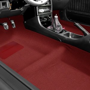 Decoration Carpet Car Marine Boating Decking Floor Cabin Underfelt DIY Red 78" x 24"