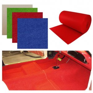 "Goldwheel" 24 x 72 inch 2/3 Yard Automotive SUV Carpet Van & Car Trunk Interior Lining Carpet DIY Replacement Auto Carpet