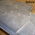 Premium Grade Vinyl Fabric Faux Leather Crocodile Pattern Waterproof Upholstery 288inch Long