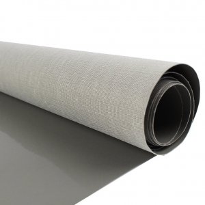 Gloss Gray Faux Leather Fabric Sheets Premium Vinyl PVC synthetic leatherette warm&soft touch easy to clean