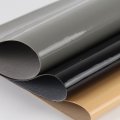 Gloss Gray Faux Leather Fabric Sheets Premium Vinyl PVC synthetic leatherette warm&soft touch easy to clean