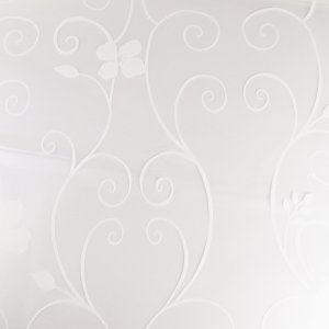 Window Glass Door Film 72" x 36" Decorative Privacy Heat Control Anti UV Static Cling Non Adhesive for Home Office