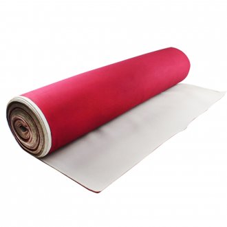 Red Upholstery Automotive Headlining Foam Fabric Renovate&Work Roof,Seat,Sunroof 36" x 60"