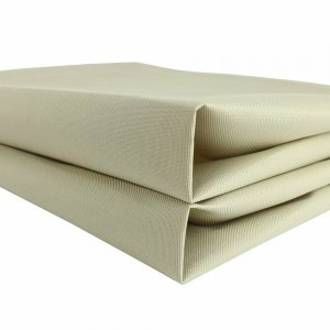 Outdoor Canvas Awning Ivory Color Waterproof Fabric UV Resistant Multi-purpose