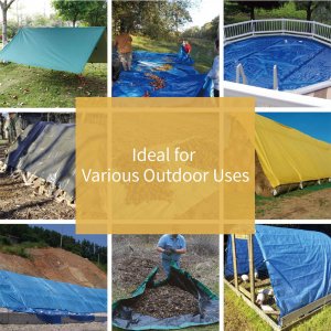 Waterproof Canva Fabrics Outdoor Anti Dust Sidewall for Weddings Events&Parties Khaki