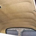 Grey 36" x 54" Faux Leather Backing Foam Headliner Vinyl Fabric Upholstery Sag Replace
