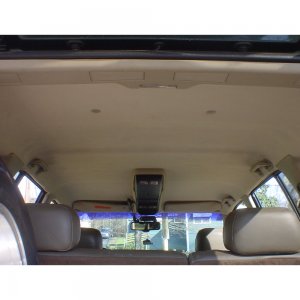 Grey 36" x 54" Faux Leather Backing Foam Headliner Vinyl Fabric Upholstery Sag Replace