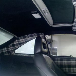 Grey 36" x 54" Faux Leather Backing Foam Headliner Vinyl Fabric Upholstery Sag Replace