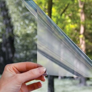 Home Tint Window Film Privacy One Way Mirror Reflective Heat UV Static Cling for privacy Privacy Window Films 60"x108"