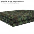 Military camouflage Canvas Fabric Outdoor Heavy Duty Waterproof Multi-Purpose - 57"Width