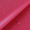 Water/UV Resistant Canvas Tent Water Repellent Dustproof Airtight Red Fabric