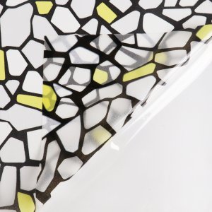 Stained Glass Decorative Window Film 72"x36" No Glue Static Cling Privacy Anti UV