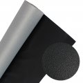 Black Vinyl Fabric Faux PVC Leather Waterproof Upholstery Decoration Renovate 288inch Long