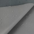 Canvas Waterproof PVC Backing W / R Anti Heat and Reduce Glare Outdoor / Indoor Grey