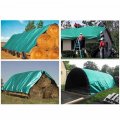 Marine Canvas Fabric Green Outdoor Heavy Duty Waterproof 60"W