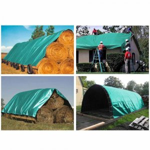 Marine Canvas Fabric Green Outdoor Heavy Duty Waterproof 60"W