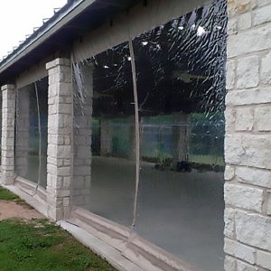 Clear Marine Grade Vinyl PVC Waterproof 8Guage (0.2mm) Greenhouse Windows Wind-breakers Covers Other Application 48" x 60"