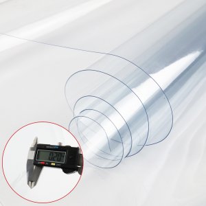 Clear Marine Grade Vinyl PVC Waterproof Greenhouse Windows Wind-breakers Covers Other Application 8Guage (0.2mm) 336" x 48"