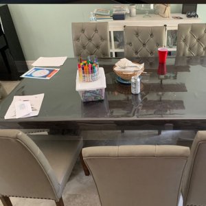 Clear Vinyl PVC 12 Gauge (0.3mm) Fabric Marine Waterproof Curtains Furniture Covers Windows Table Top Covers 48" x 60"