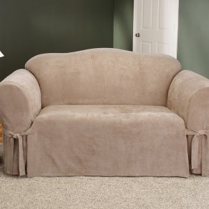 Premium Beige Faux Suede Upholstery Fabric w Backing Car Van Camper Home & Furnishing 60" x 36"