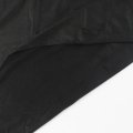 Faux Premium Suede Upholstery Fabric Material Replacement Black 144" x 60"