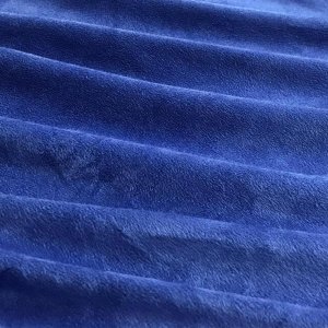 Blue Suede Upholstery Fabric Curtains Sofa Faric 36" x 60"