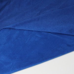 Blue Suede Upholstery Fabric Curtains Sofa Faric 216inch x 60inch