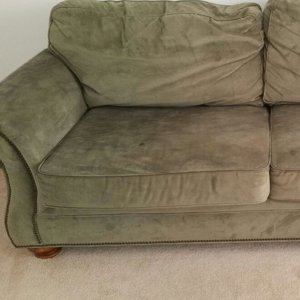 Gray Faux Premium Suede Upholstery Fabric Material Upholstery Car Interior Sofa Pillowcase Repair 216" x 60"