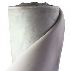Refit & Repair Crafts Suede Headliner Foam Backing Interior Roof Liner Upholstery Suede Grey 24" x 60"