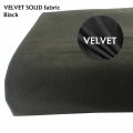 Super Soft Velvet Fabric DIY Toy Pillow Rug Home Textiles Material Craft Black 58"x 20"