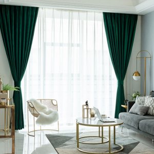 96" Length Green Repair Craft Material Upholstery Velvet Fabric DIY Dressmaking Cushion